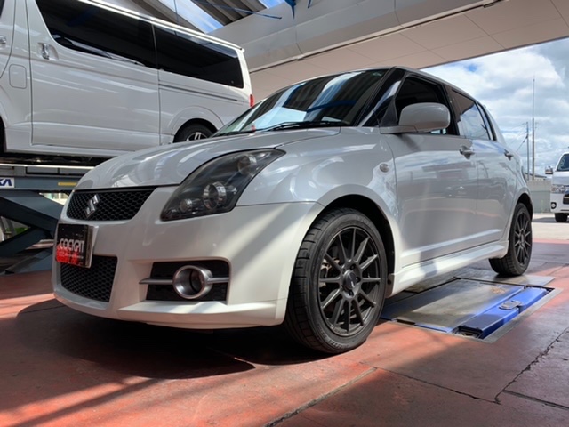 ◇SUZUKI SWIFT SPORT [ZC31S] ACREブレーキパッド交換◇ | スズキ スイフト スポーツ 足まわり（サスペンション・ブレーキ）  足まわり（サスペンション・ブレーキ） > ブレーキキャリパー・ブレーキパッド交換 | スタッフ 日記 | コクピット 荒井 | 車のカスタマイズに  ...