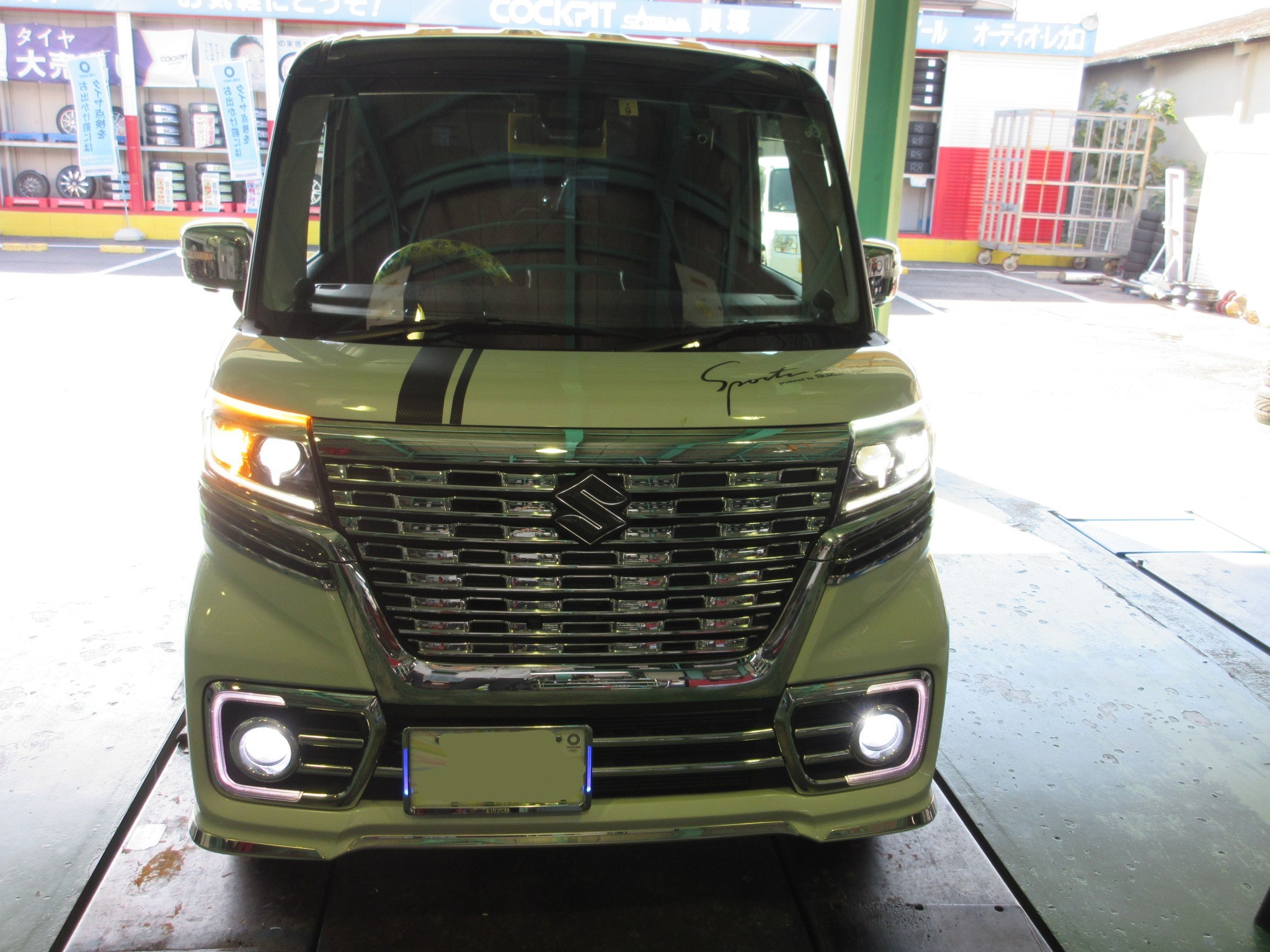 スペーシアをさらにLED化 | スズキ スペーシアカスタム HID・LED スペーシアをさらにLED化 | スズキ スペーシアカスタム HID・LED