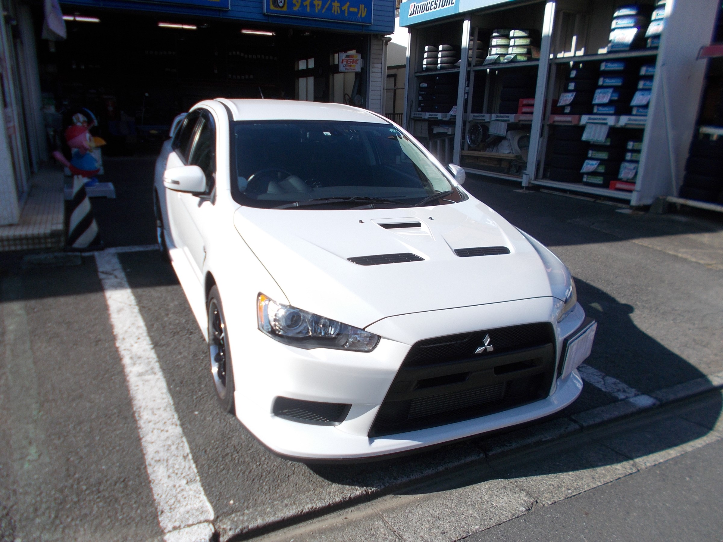 ランサーエボリューションⅩ HKS「スーパーターボマフラー」＆サード
