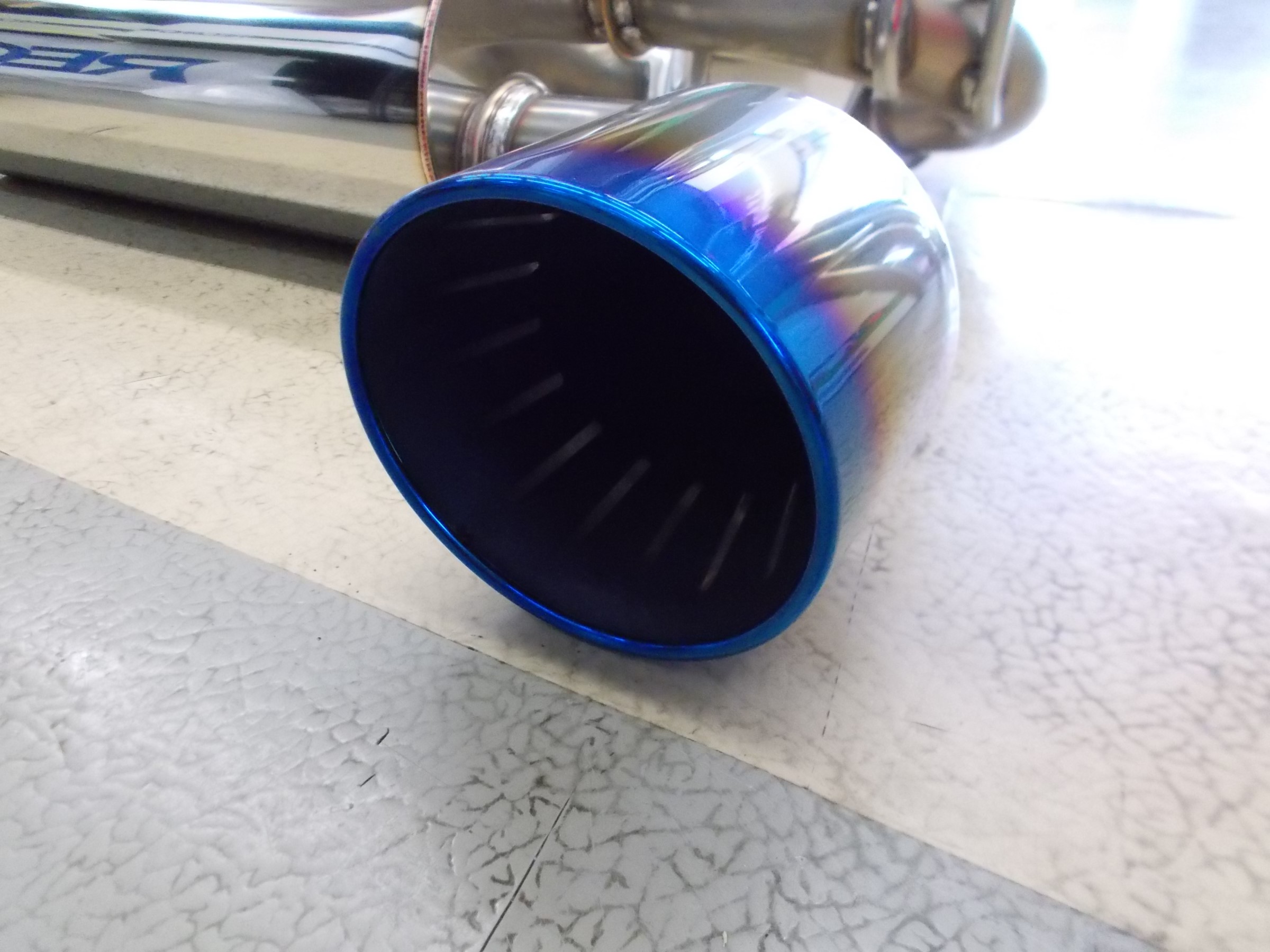 ランサーエボリューションⅩ HKS「スーパーターボマフラー」＆サード