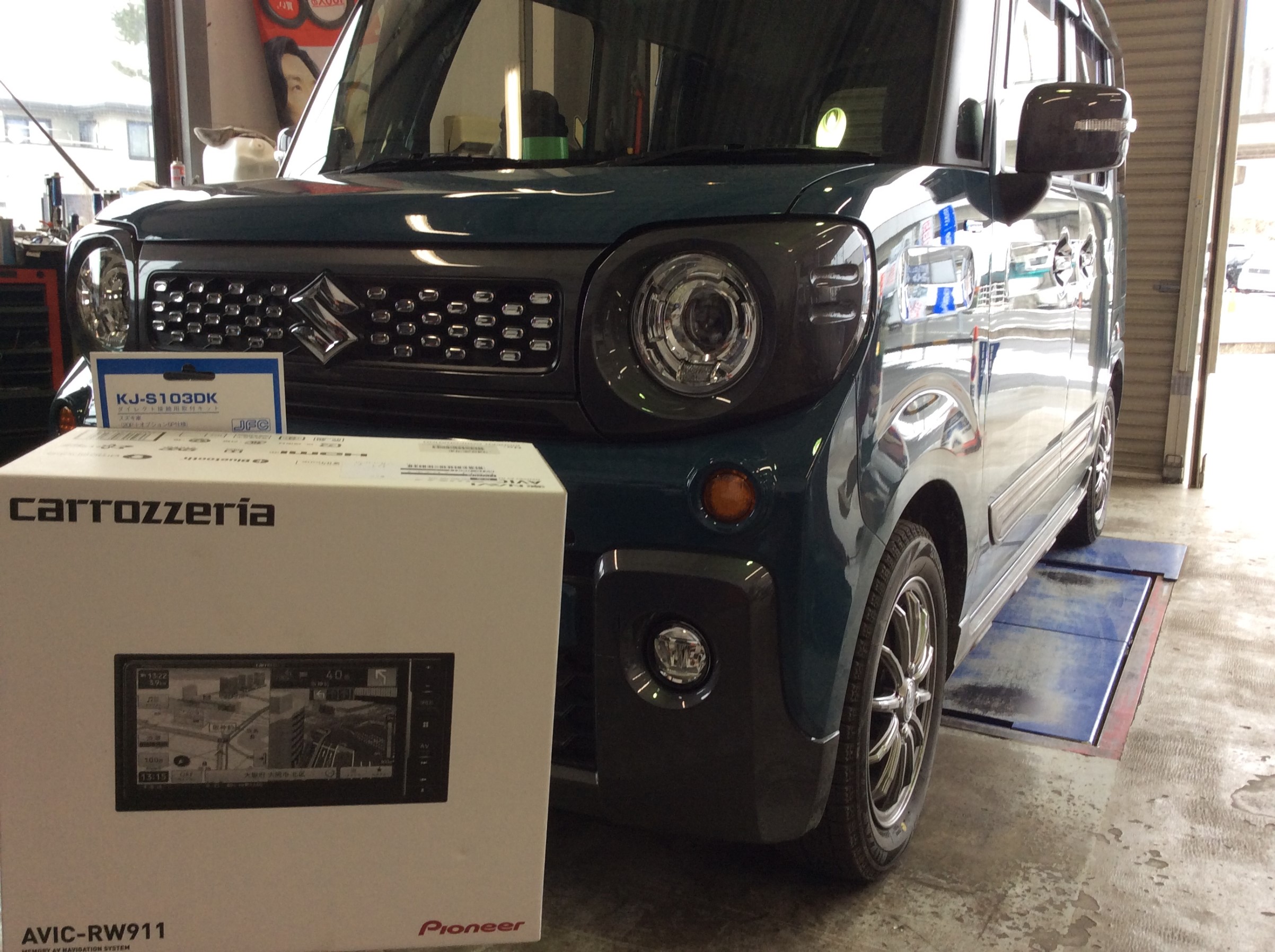 エッセンシャルコンフォート スズキ スペーシアギア MK53S H30.12