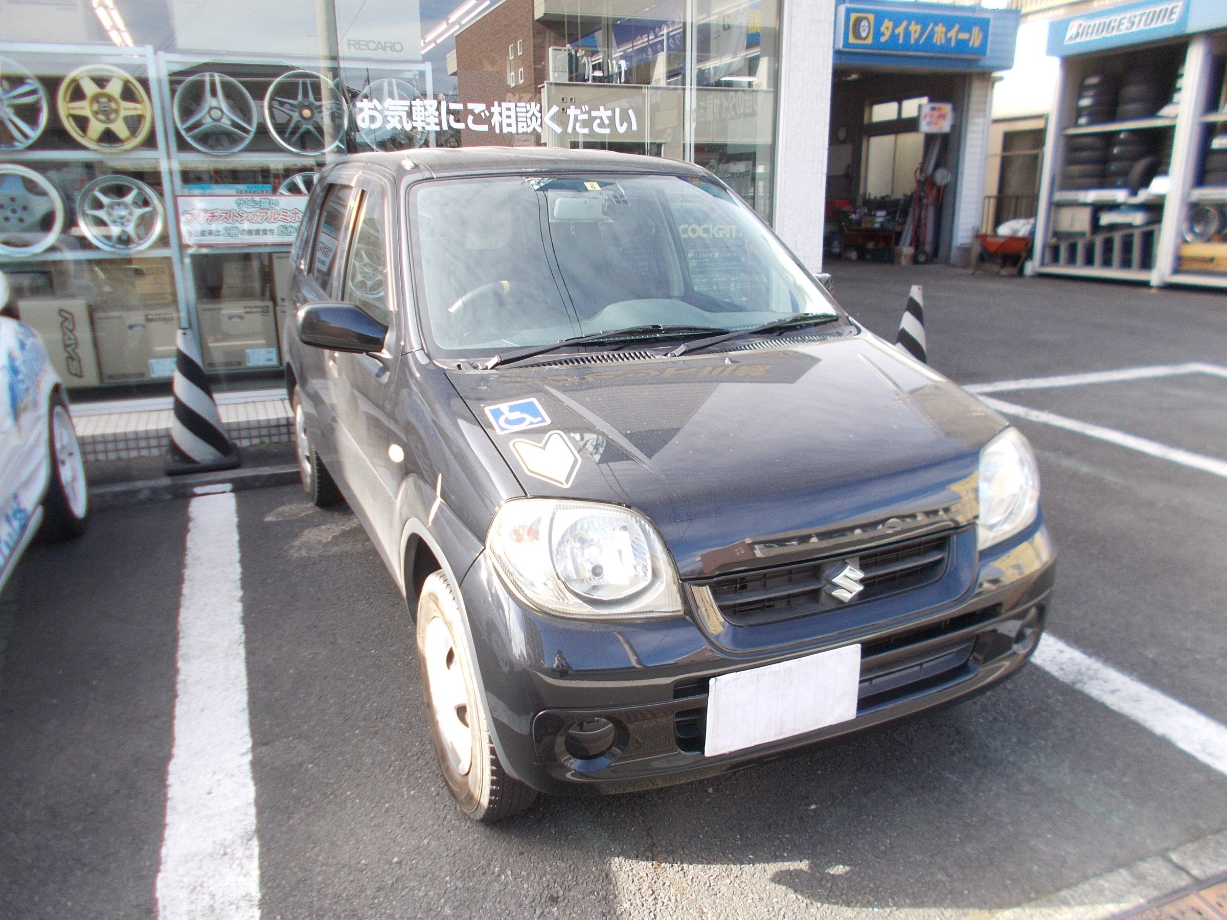 Keiワークス プロジェクト・ミュー製スポーツブレーキパッド