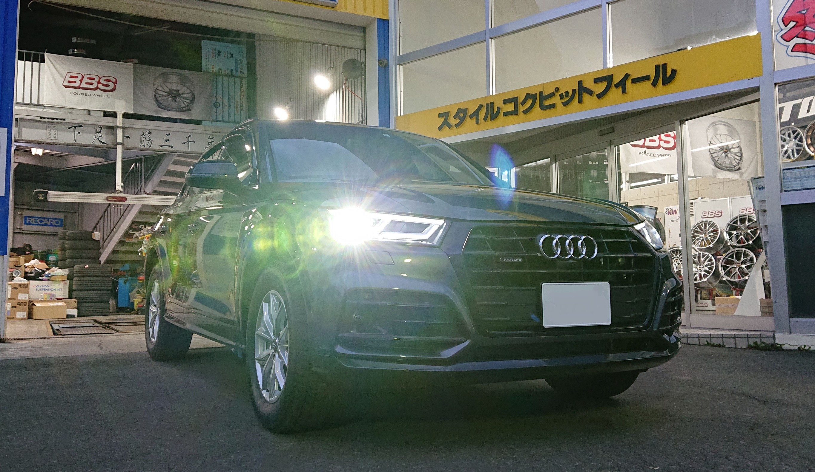 DTE SYSTEMS スロットルコントローラー New PPT の取付 ／ Audi Q5 40