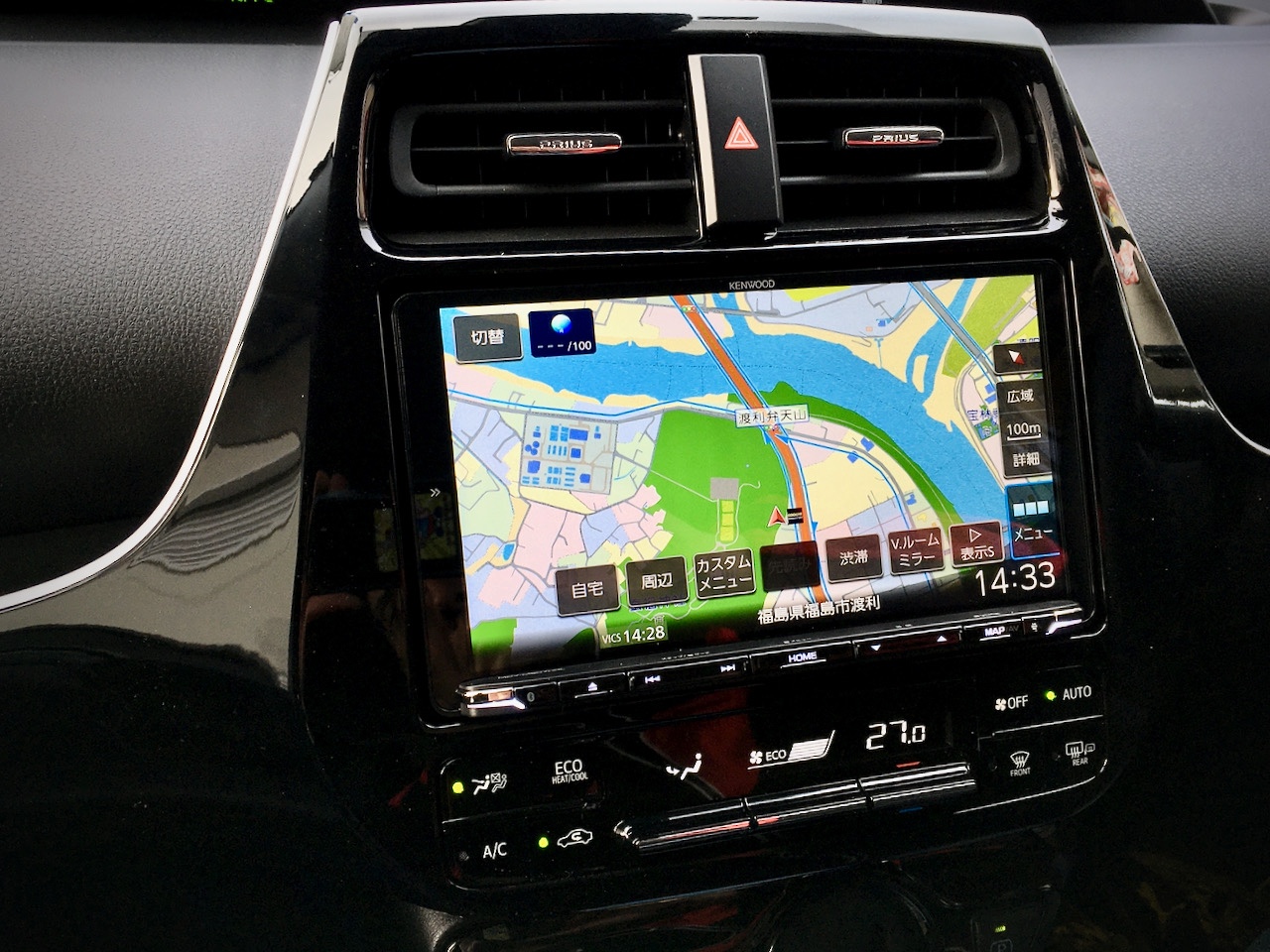 ZVW51 TOYOTA PRIUS ✖ KENWOOD Sai-Soku Navi MDV-M907HDL | トヨタ