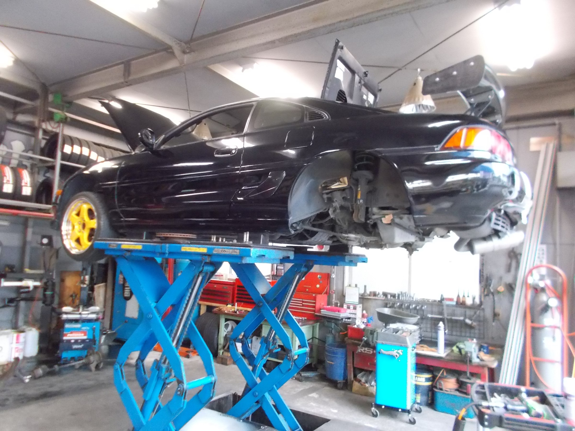 MR2 OS技研製「スーパーシングルクラッチシステム」装着