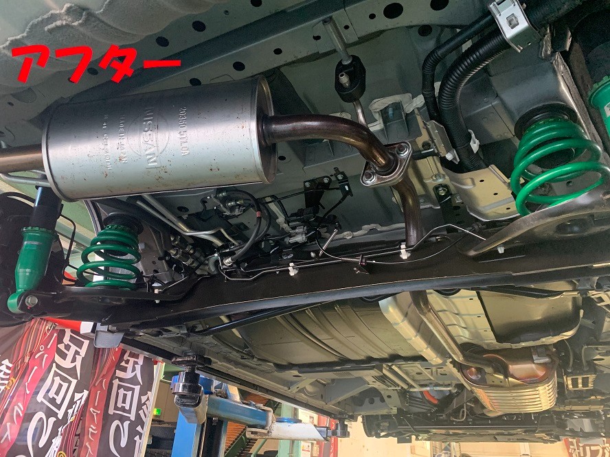 錆から車を守る!!! 防錆コーティング施工☆ | 日産 セレナe-POWER 