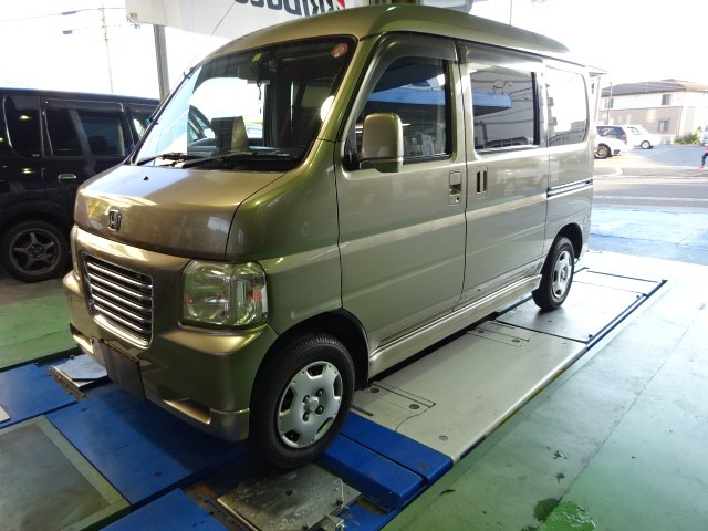 バモスホビオ ローダウン！ | ホンダ バモス 足まわり（サスペンション 