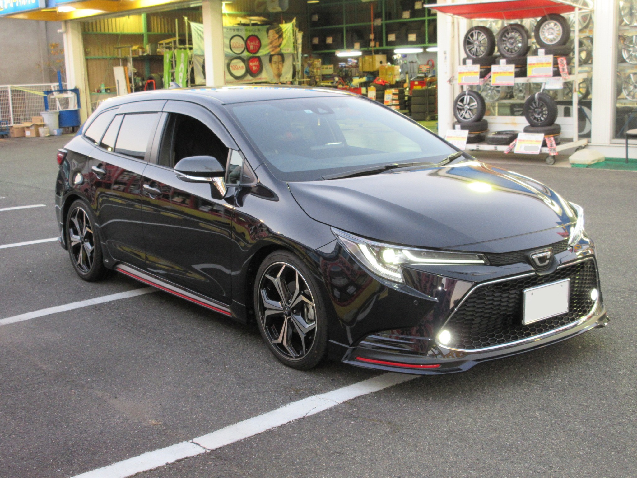 シンプルでおしゃれ RSR RS☆R ダウンサス カローラツーリング