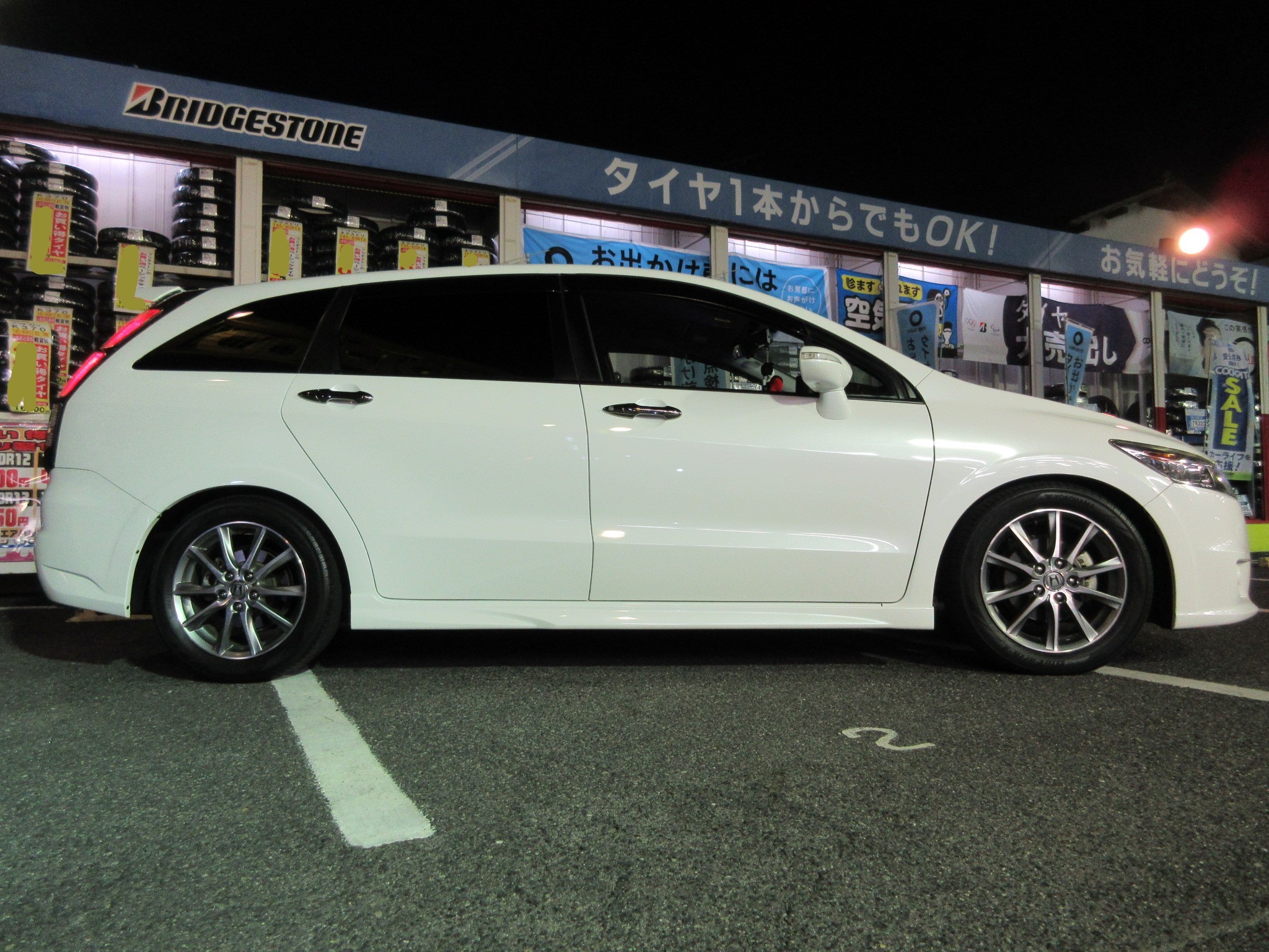 RN8ストリーム ローダウン | ホンダ ストリーム 足まわり