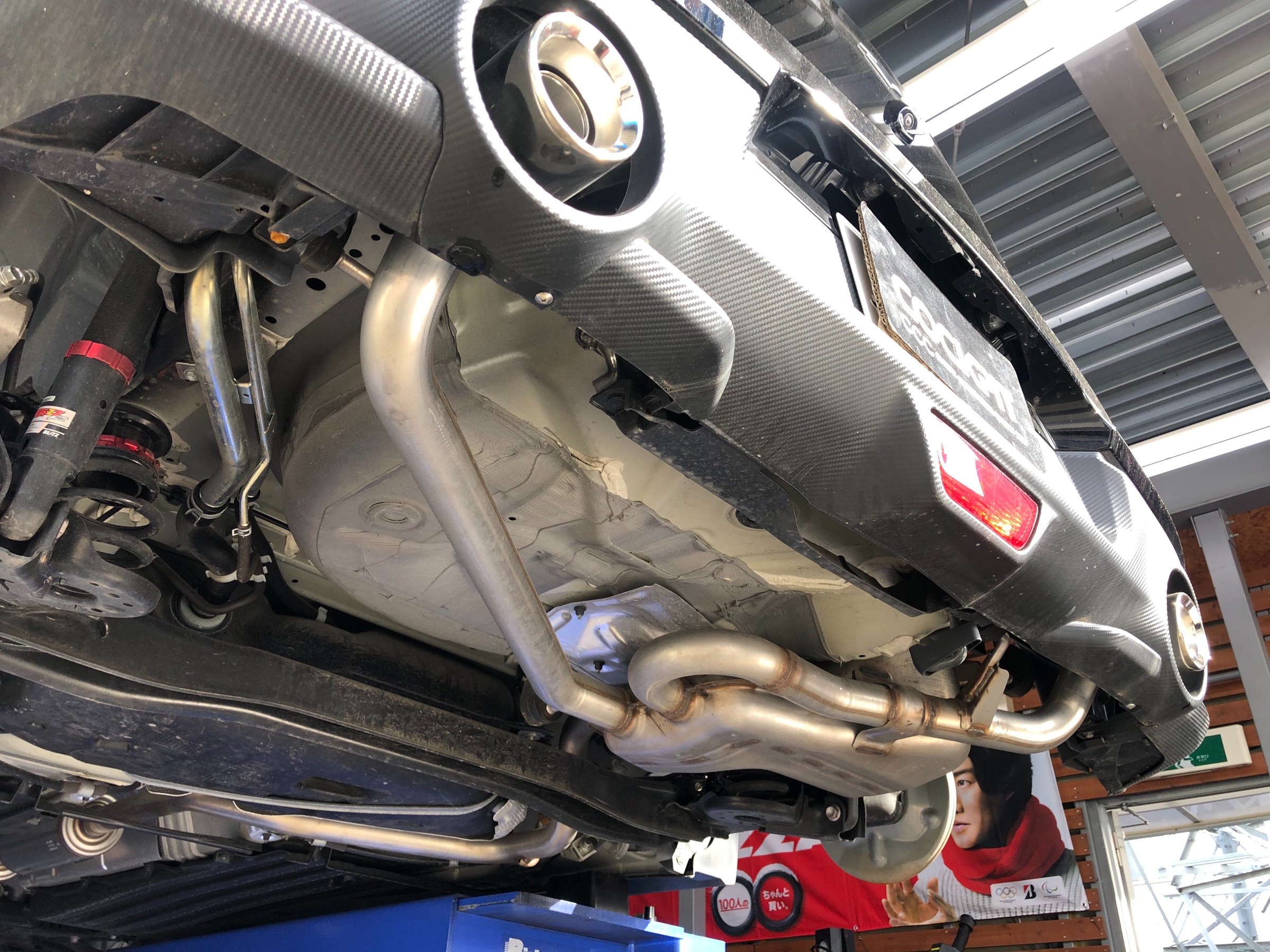 正規逆輸入品】 HKS スーパー ターボ マフラー スイフト スポーツ