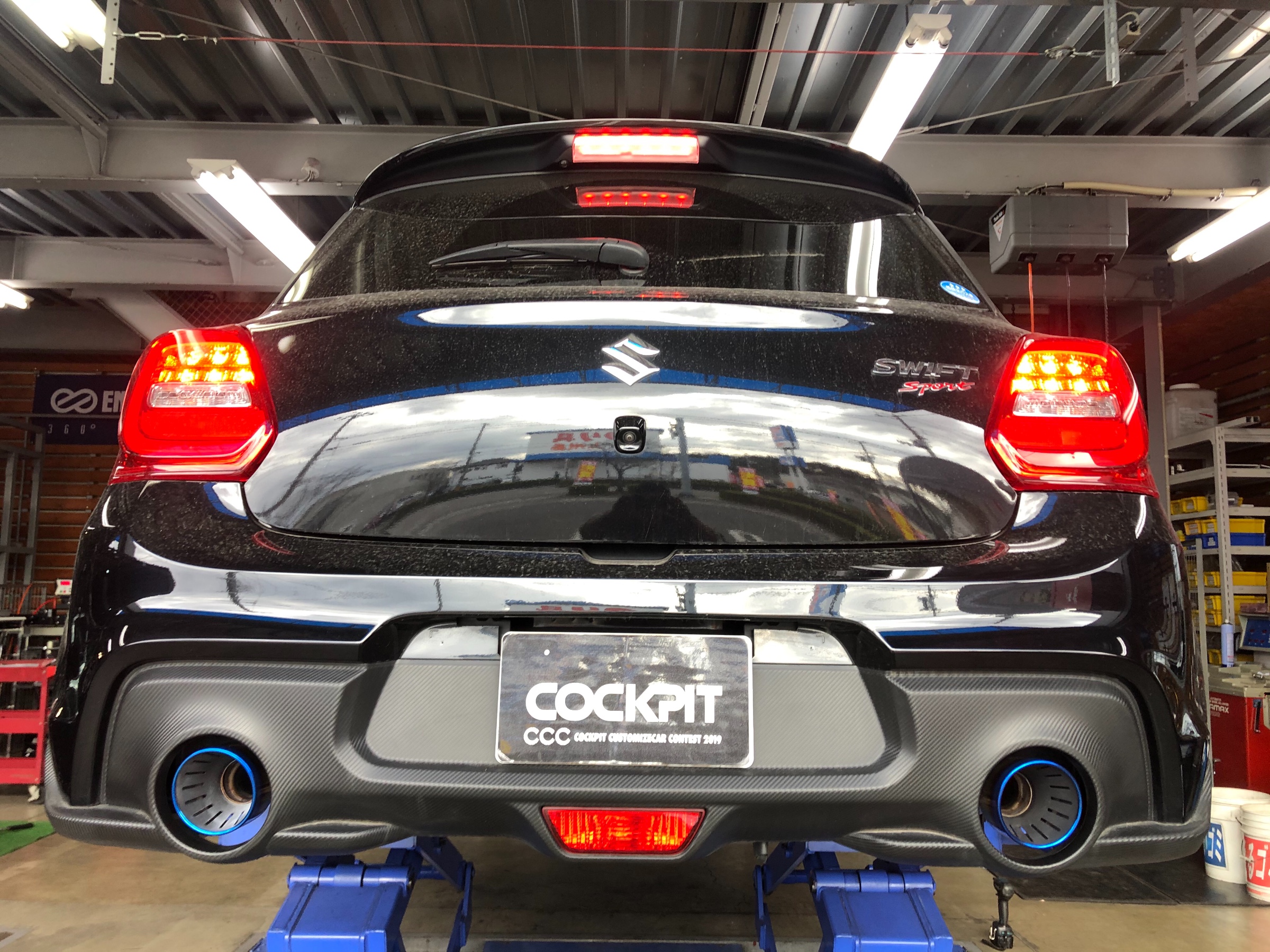 ZC33S スイフトスポーツ マフラー交換【 ZC33S x HKS スーパーターボ